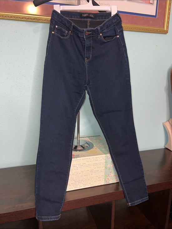 Ci Sono Denim - Ci Sono Dark Blue Skinny High-Rise Jeans $12